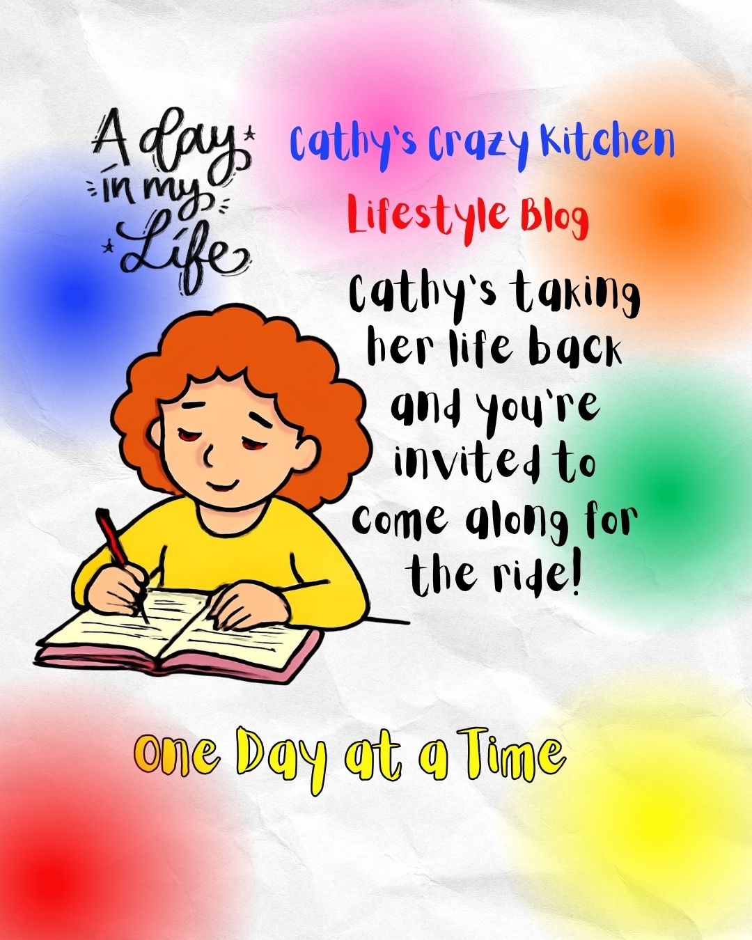 Image of girl writing in journal